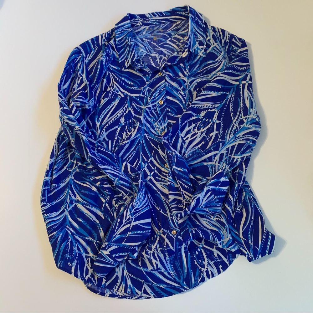 NWT Lilly Pulitzer Button down • XL